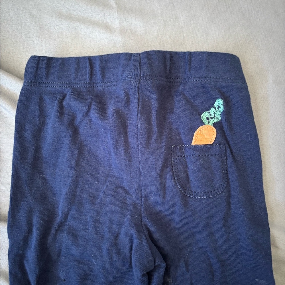 Carter's Navy Knit Leggings for Kids - Picture 5 of 6